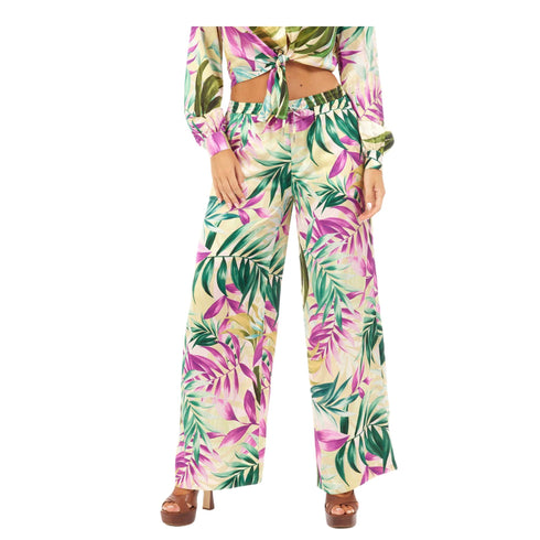 Guess Pantaloni Pantalone Donna fantasia con coulisse XS - Francavilla Moda